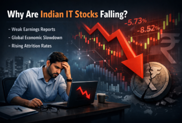 Why Indian IT Stocks Falling ? Discover the 5 critical reasons for the IT sector crash, including US earnings, AI disruption fears, and interest rate hikes.